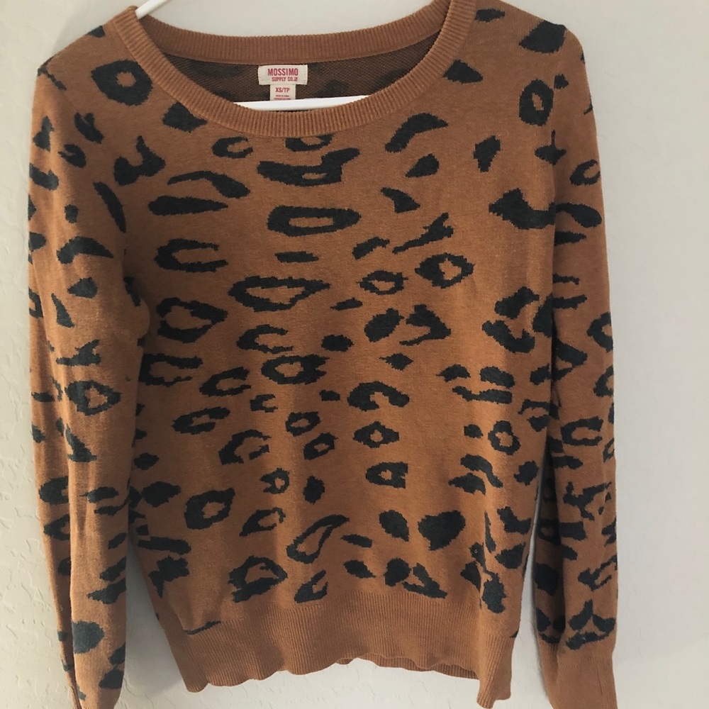 Animal Print Mossimo Cute Fashion Sweater